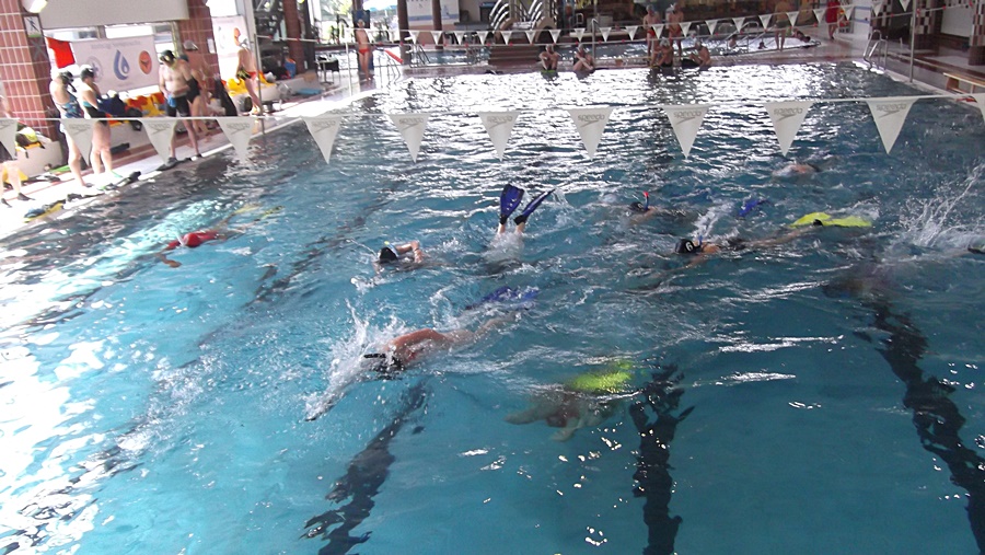 Hokej pod wodą Walenie Siemianowice Śląskie Trzebnica VI  2015